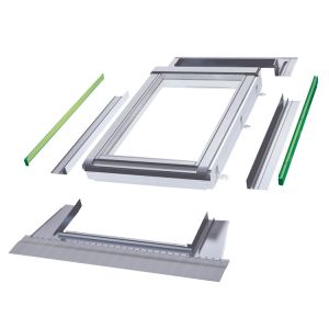 Aansluitprofielen gootstuk 78cm (RAL 7016) - Part 27a+b